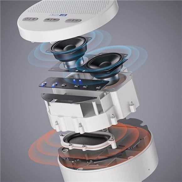 White Noise Machine & Wireless Bluetooth Speaker - Portable White Noise Machine - Picture 5 of 7